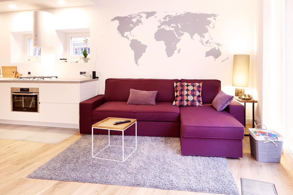 Apartamento Lovely Lux Garden Flat Near Royal Park Varsovia Exterior foto